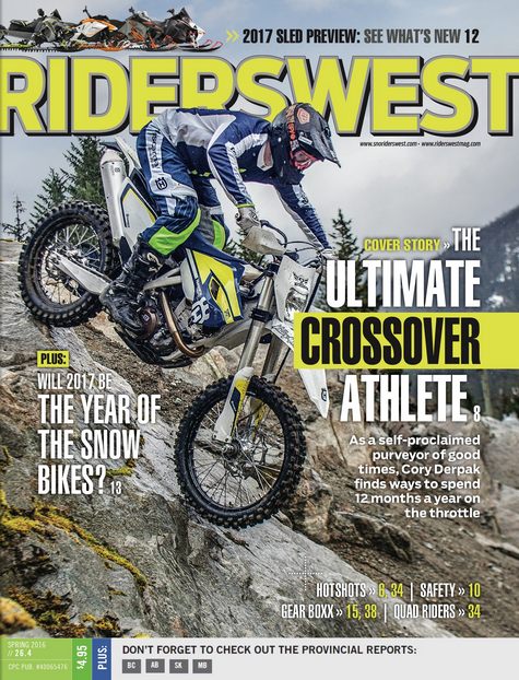 Cover of RidersWest issue