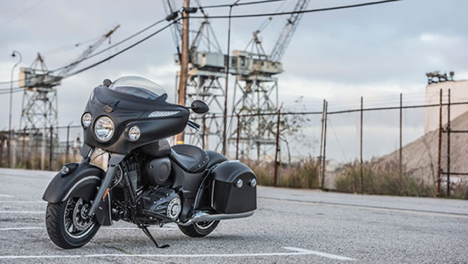 Picture of the 2016 Chieftain Dark Horse motorcycle, by Indian Motorcycle. 