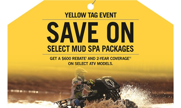 Can-Am Yellow Tag sales event ad