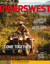 Early Spring 2011 RidersWest magazine cover