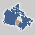 Map of the Manitoba
