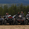 people on quads