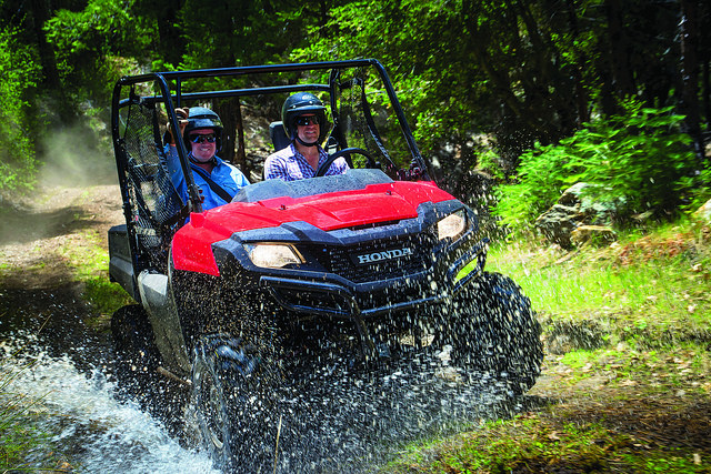 Honda 2017 Pioneer 700 action shot