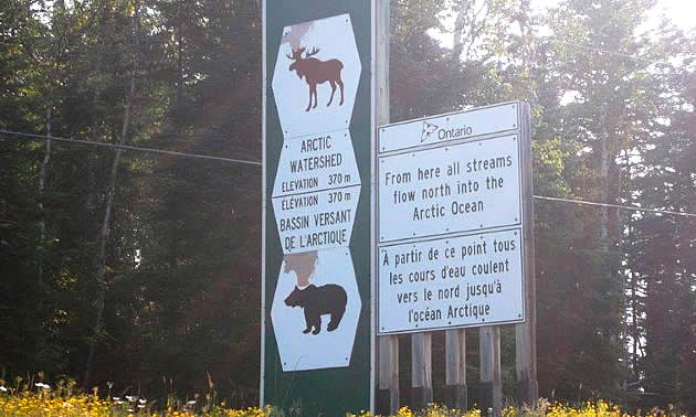 Signs in Ontario. 