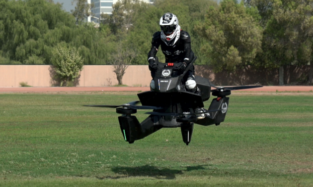 The Dubai Police are already training their officers to use hoverbikes.