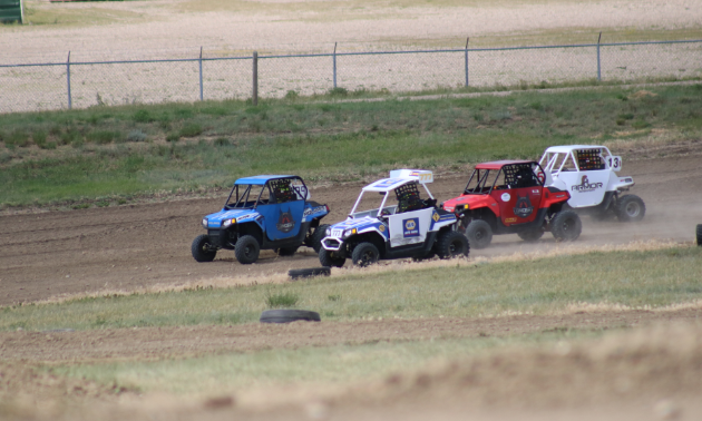 Side-by-side racing is one of the additions that has been integrated into the ATV Triple Crown Race Series.