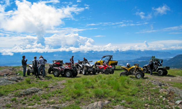The Bear Creek Recreation Site has trails for motorcyclists, ATVers and side-by-side riders.