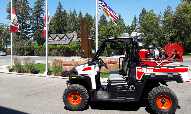 Cranbrook Fire & Emergency Services recently purchased a Bobcat side-by-side