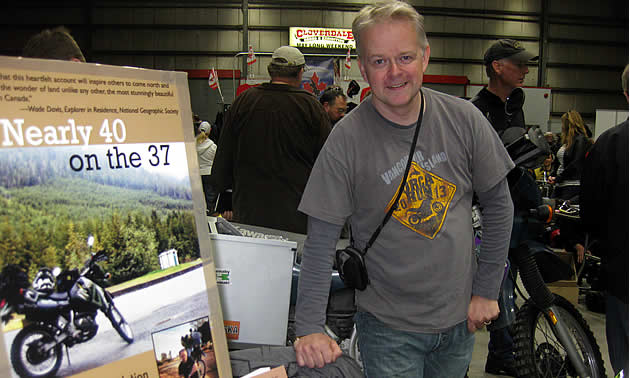 Adventure motorcyclist and book author Trevor Marc Hughes.
