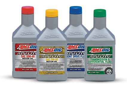 AMSOIL has launched four new synthetic lubricants for ATV/UTV applications