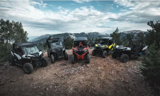 2018 Can-Am Maverick Trail models are the first trail-specific Can-Am side-by-side vehicles.