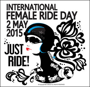 International Female Ride day poster 