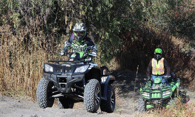 Woodridge ATV Sandhogs President Gary Hora spent some of the season teaching his 15-year-old daughter proper hill climbing techniques as part of the club's commitment to safe and responsible riding.  