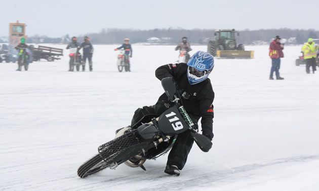 Brian's two ice bikes are racing in almost every category this winter.