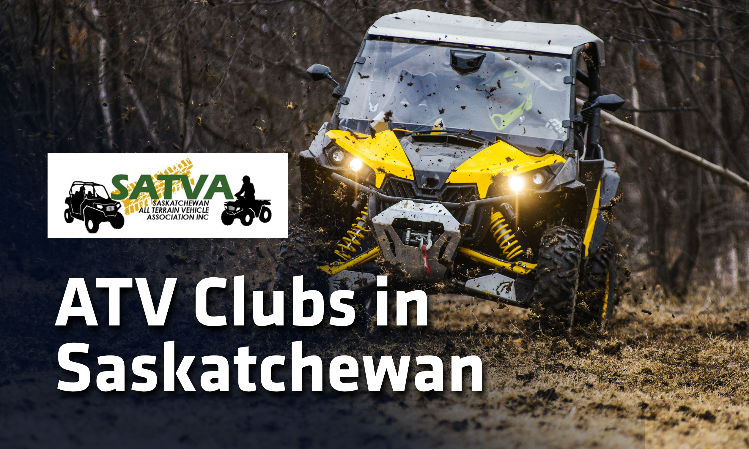 The Saskatchewan ATV Association logo. 