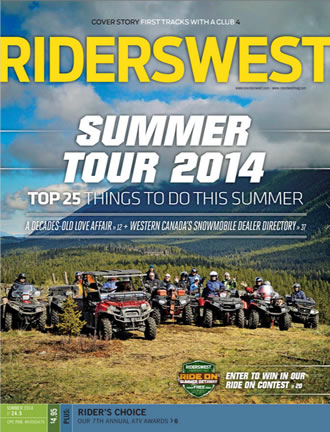 RidersWest Summer 2014 cover