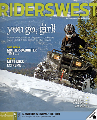 RidersWest magazine cover