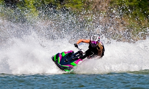 Carla Hunt made her return to the jet ski racing scene this year after a hiatus of about 4 years.