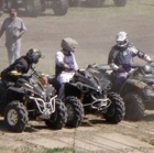 ATVers racing