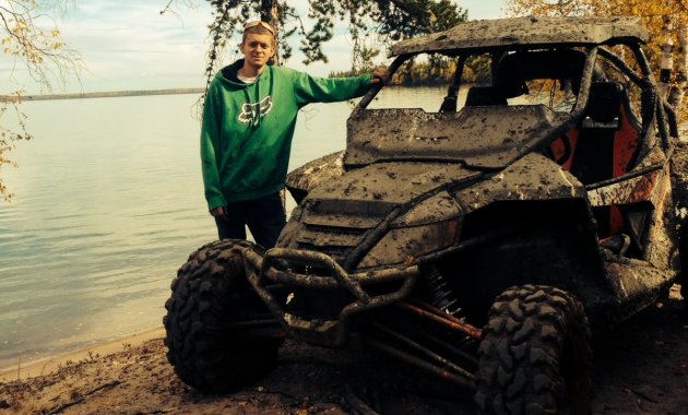 Brandon Heim from Bonnyville, Alberta, sent us this shot of him and his 2013 Arctic Cat Wildcat 1000 Limited. 