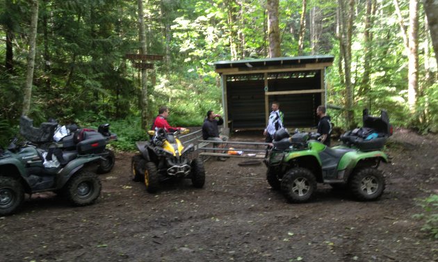 Taken at the Right Nutz ATV Club's shack at Tamihi Creek near Chilliwack, B.C. 