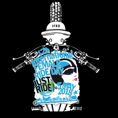 Logo for International Female Ride Day
