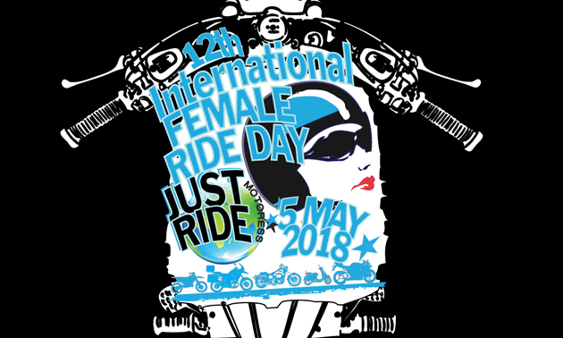 Logo for International Female Ride Day