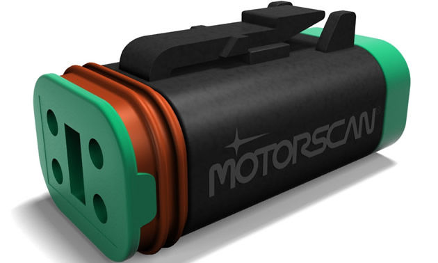 Motorscan diagnostic tool for Harley-Davidson motorcycles. 