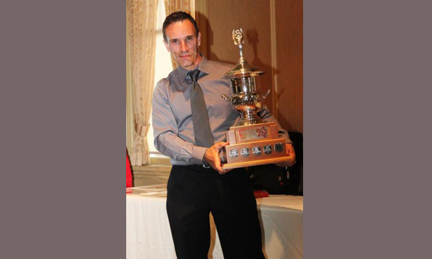 Nick King, awarded the title of 2014 Yamaha Canadian Tech GP Champion!