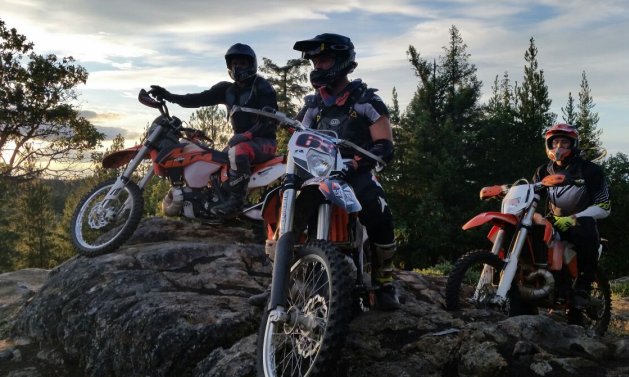 Biking on rugged terrain is every rider's dream come true.