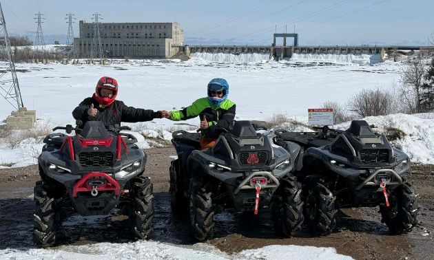 ATVers out on the trails