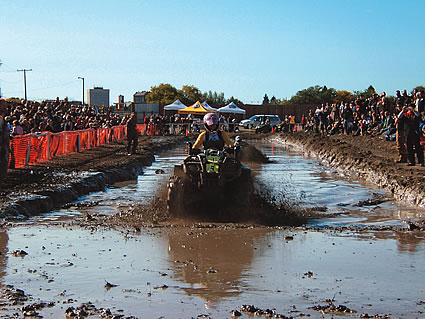 ATV in the mud