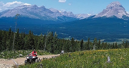 Photo of scenic ATVing