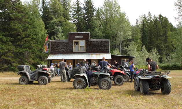 On the west side of the Skeena River, about 50 kilometres north of Terrace, B.C., lies the historic community of Dorreen