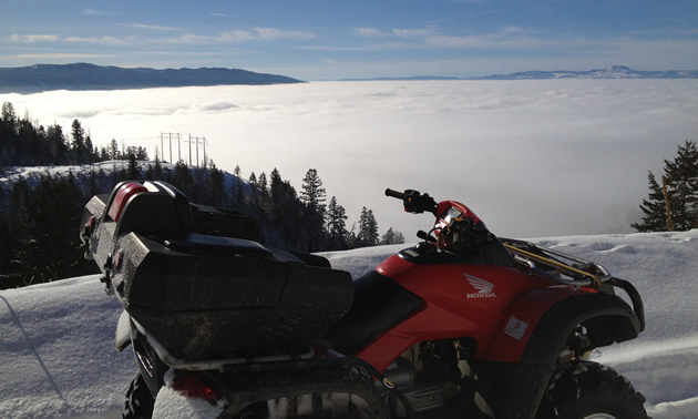 Quadding in Vernon, BC